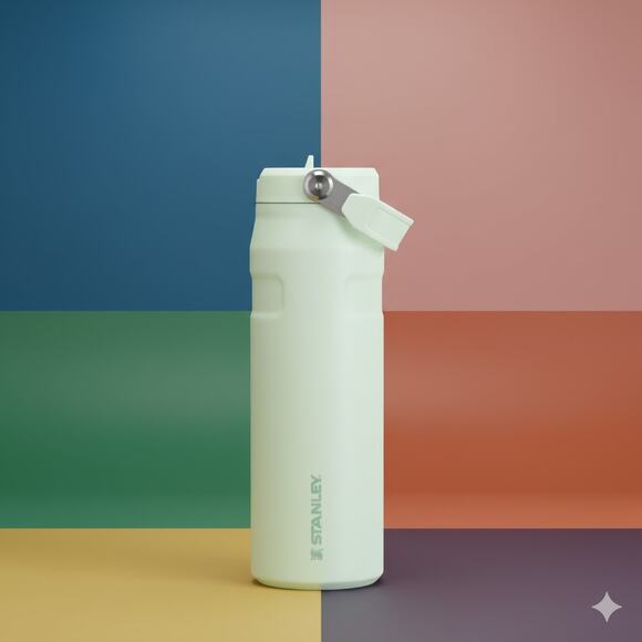 Stanley The IceFlow Bottle with Flip Straw Lid | 24 OZ New Year Gift Quencher - Picture 2 of 3